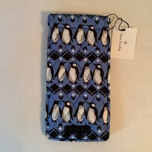 Vera Bradley Glasses Sunglasses Sleeve Penguins Intarsia Blue